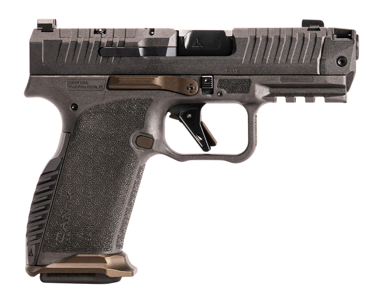 Canik METE MC9 Prime Radian Pistol 9mm 3.8 in. Grey w/Radian Ramjet & Magwell 17 rd