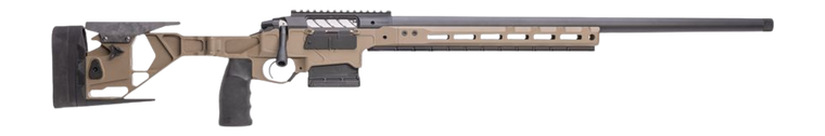 Seekins Precision 11710513F Havak Hit Pro M3 22 Creedmoor 24" Black Heavy Contour Threaded Barrel Flat Dark Earth Anodized