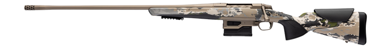 Browning 036127298 X-Bolt 2 Speed LR Full Size 7mm PRC 5+1 26" Smoked Bronze Cerakote Fluted & Steel Drilled Tapped Receiver