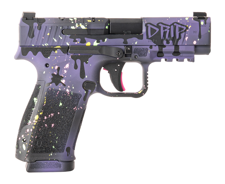 Canik Mete Signature Series Midnight Drip Handgun 9mm Luger 17rd Magazines (2) 3.5" Barrel