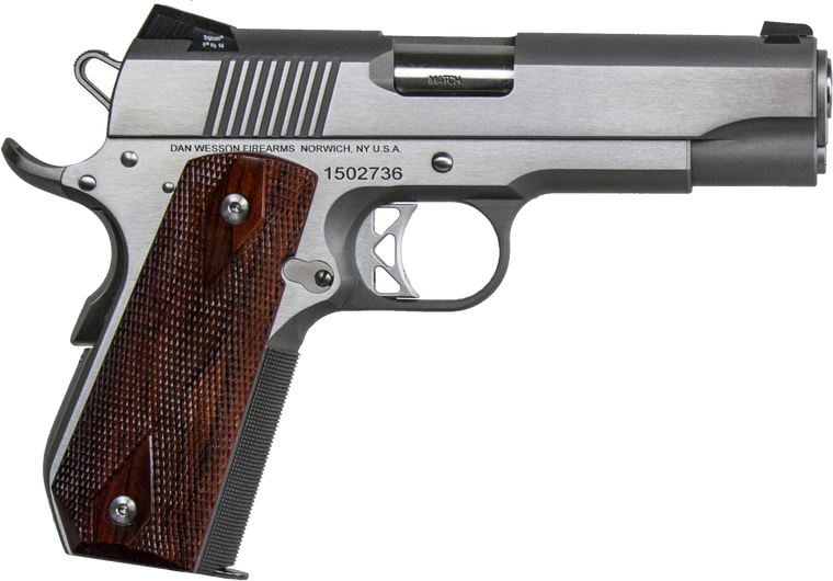 Dan Wesson Commander Classic Pistol 45 ACP 4.25 in. Stainless 8 rd.