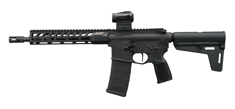 Sig Sauer M400 Forge Black Pistol 5.56 NATO 30rd Magazine 11.5" Barrel ROMEO-MSR GEN II Adjustable Stock M-LOK Handguard