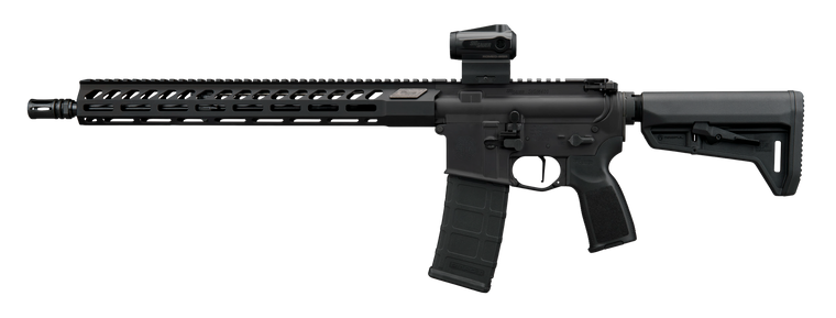 Sig Sauer M400 Forge Black Rifle 5.56 NATO 30rd Magazine 16" Barrel ROMEO-MSR GEN II Adjustable Stock M-LOK Handguard