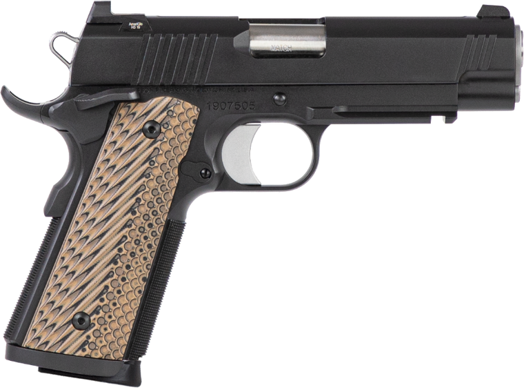 Dan Wesson Specialist Commander Handgun .45 ACP 8rd Magazine 4.25" Barrel Black Optics Ready