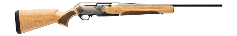 Browning 039035218 BAR MK4 Medallion 308 Win 4+1 22" Blued Fluted Barrel Blued Aluminum Alloy Drilled Tapped Receiver Maple