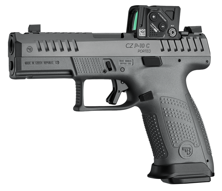 CZ USA P-10 C Ported Handgun 9mm Luger 15rd 4" Barrel COA Black
