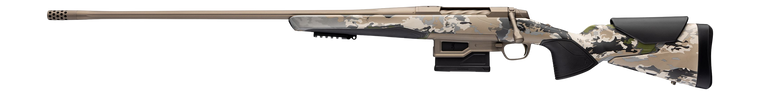 Browning 036127294 X-Bolt 2 Speed LR Full Size 6.5 PRC 5+1 26" Smoked Bronze Cerakote Fluted & Steel Drilled Tapped Receiver