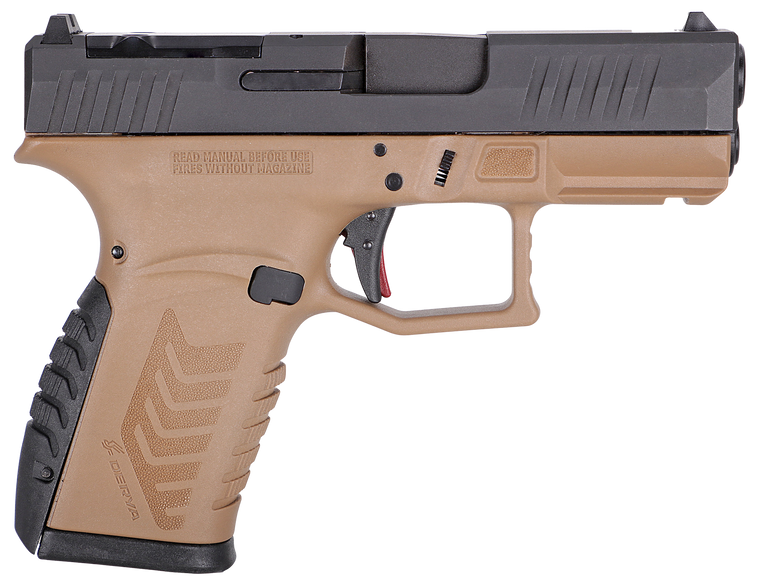DERYA DY9Z.TTFDE.TR DY9Z 9MM 15R OR FDE/BLK