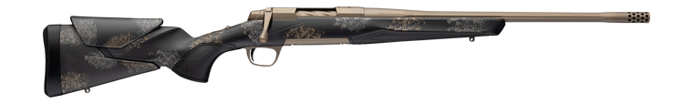 Browning 036143282 X-Bolt 2 Speed SPR HD Full Size 6.5 Creedmoor 4+1 18" Burnt Bronze Cerakote Fluted Threaded Barrel Burnt