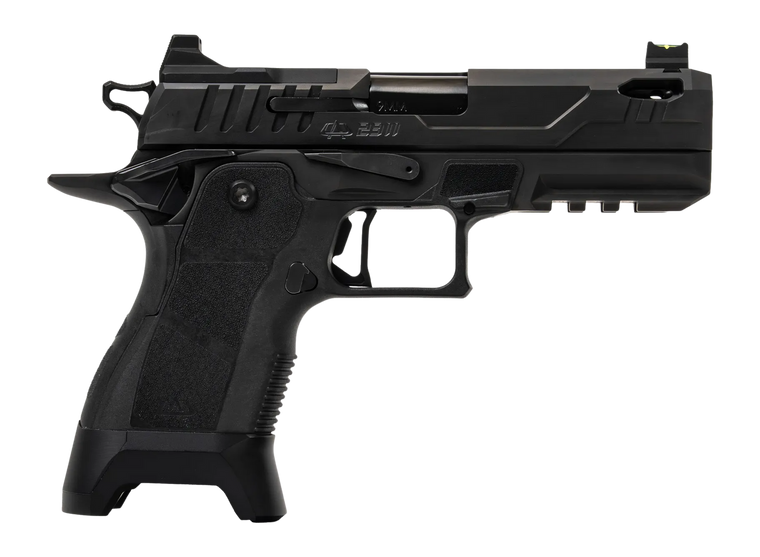 Oa Defense 2311 Pro w/Plus Kit Compact Frame 9mm Luger 17+1 4.25" Black Ported Barrel DLC Black Steel Optic Ready/Serrated