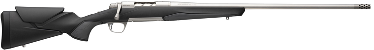 Browning 036008297 X-Bolt 2 Hunter Full Size 300 PRC 3+1 26" Stainless Steel Threaded Barrel Drilled Tapped Stainless Steel
