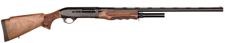 Four Peaks Imports 12075 AKSA Arms S2 12 Gauge 3" 5+1 28" Chrome Plated 7075-T6 Aluminum Receiver Wood Stock
