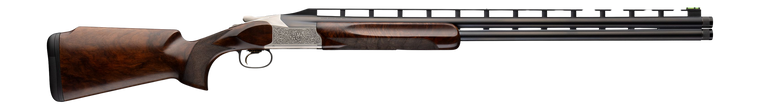 Browning 0184183002 Citori 825 Lariat Trap 12ga Break Open 2.75" 2rd 32" Matte Blued Over/Under Vent Rib Barrel Engraved Silver