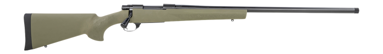 Howa HGR25CRHBG 1500 Hogue 25 Creedmoor 5+1 24" Matte Black Threaded Steel Barrel Drilled Tapped Receiver Green Hogue