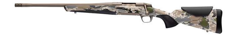 Browning 036124218 X-Bolt 2 Speed SPR Full Size 308 Win 4+1 18" Smoked Bronze Cerakote Fluted Threaded Barrel Steel Drilled