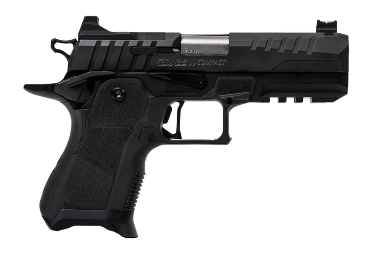 Oa Defense 2311 Pro Compact 9mm Luger 15+1 4.25" DLC Black Steel Optic Ready/Serrated Slide Black Aluminum Frame w/Picatinny