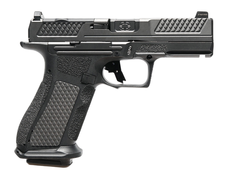 Shadow Systems SS-2112 Axio Pro 9mm Luger 4.40" Black Octagon Barrel Black
