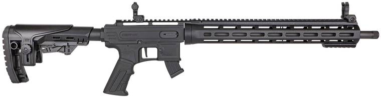 Derya Firearms TM22.FLASH.18 TM22 Flash 22 LR 10+1 18" Black Anodized Threaded Barrel Black Anodized Aluminum Receiver