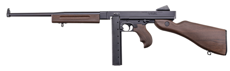 Thompson TM1CP M1 Carbine Lightweight Carbine 45 ACP 30+1 16.50" Blued Aluminum Alloy Barrel & Receiver Walnut Grain Polymer