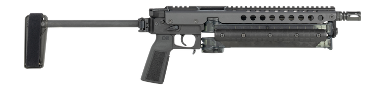 Kel-Tec KP50 Pistol 5.7x28mm 50rd Magazines(2) 9.6" Threaded Barrel Brace Black Jungle Clip