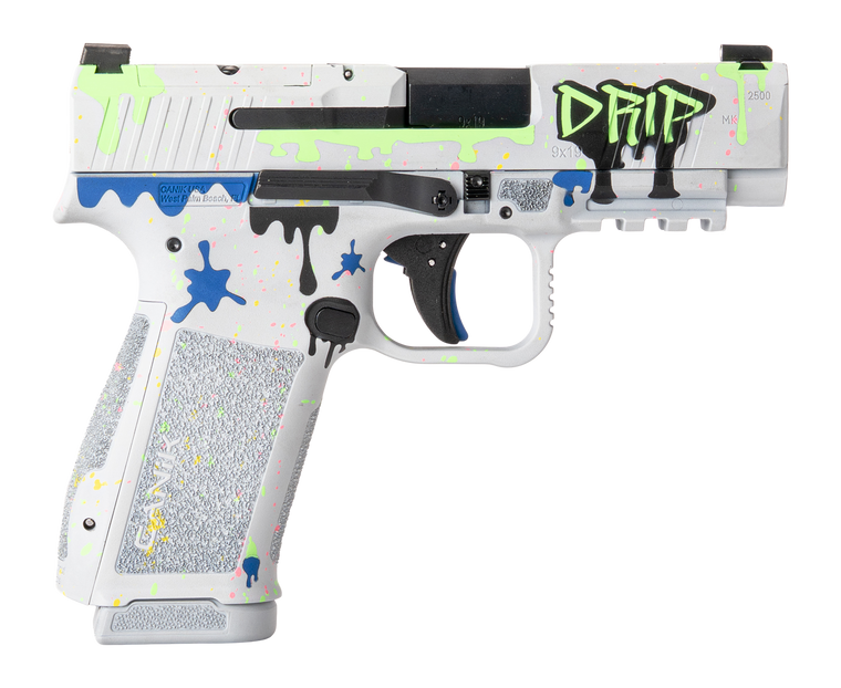 Canik Mete Signature Series Drip Handgun 9mm Luger 17rd Magazines (2) 3.5" Barrel