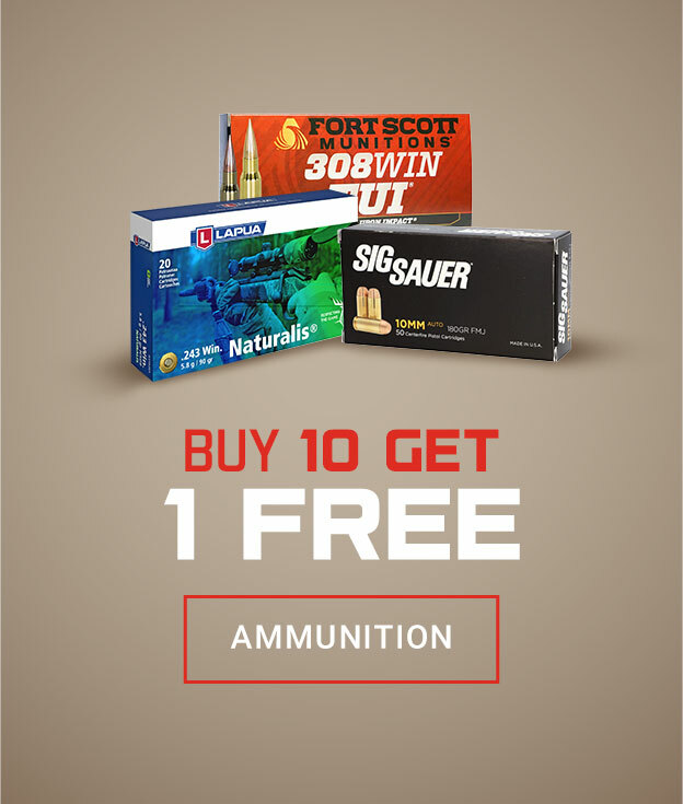 Ammunition Buy 10 Get 1 Free