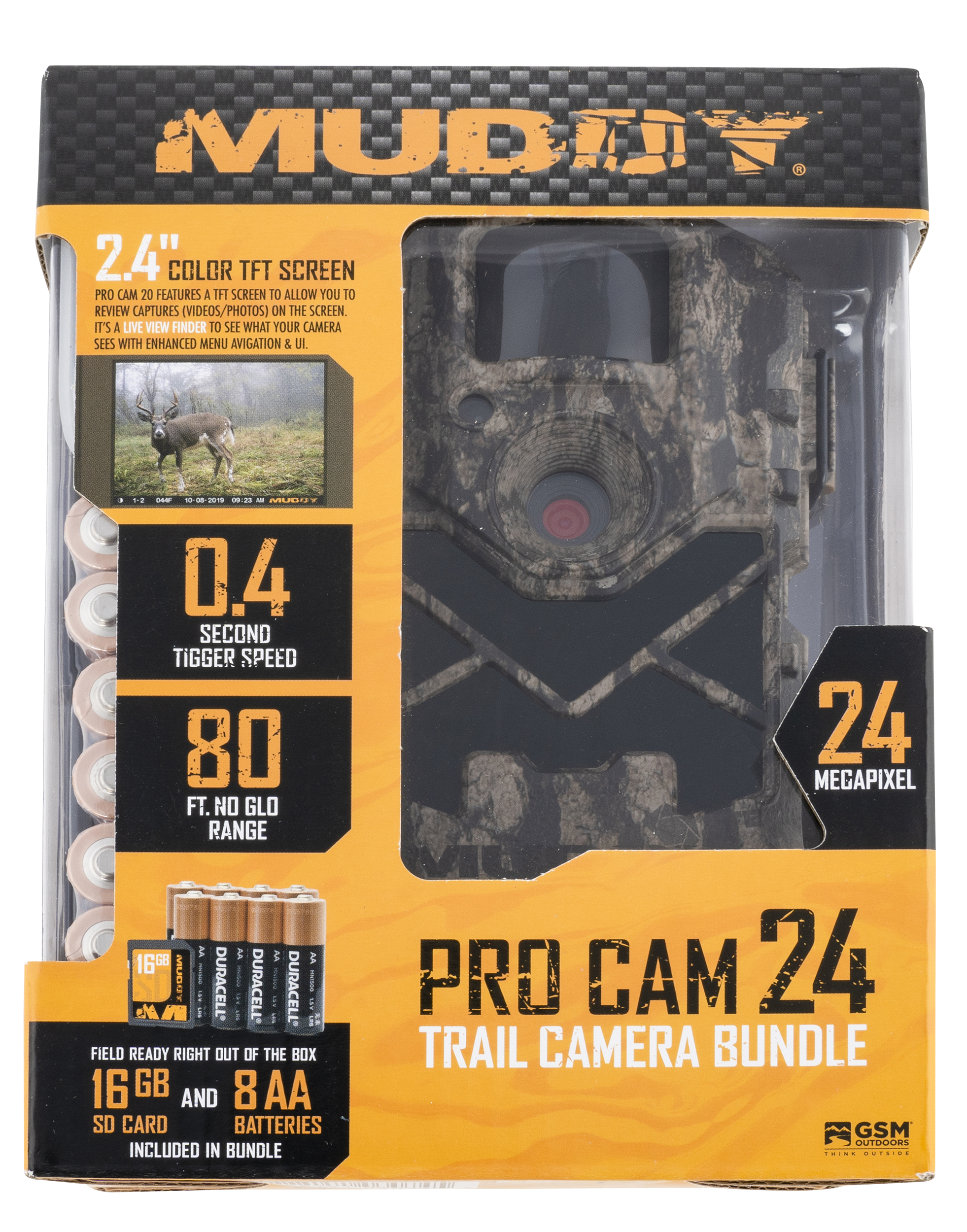 Muddy Morph Cellular Trail Camera Muddy MTC100 Pro Cam 12 Game