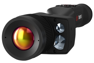 ATN Thor 5 Thermal Rifle Scope 3-24x with Laser Range Finder - High-Performance Night Vision for Precision Shooting