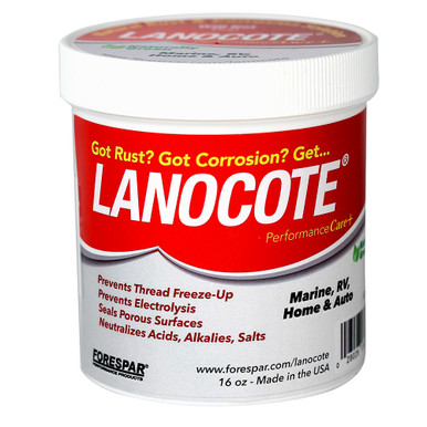 Forespar Lanocote 4 Oz Barattolo, Trattamento Anticorrosione Per Superfici Metalliche In Ambienti Marini E Industriali