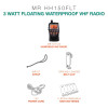 Cobra 3 Watt Handheld Floating VHF Marine Radio with NOAA Weather MR PN HH150 FLT MALAYSIA, INDONESIA, SINGAPORE, THAILAND, BRUNEI, VIETNAM, LAOS, CAMBODIA, PHILIPPINES
