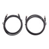 ASS030560200 Victron Energy  M8 circular connector Male/Female 3 pole cable 2m (bag of 2)
