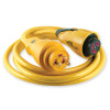 MARINCO 12' EEL ShorePower Cordset, 30A 125V, Yellow PN CS30-12 MALAYSIA INDONESIA VIETNAM SINGAPORE THAILAND Philippines