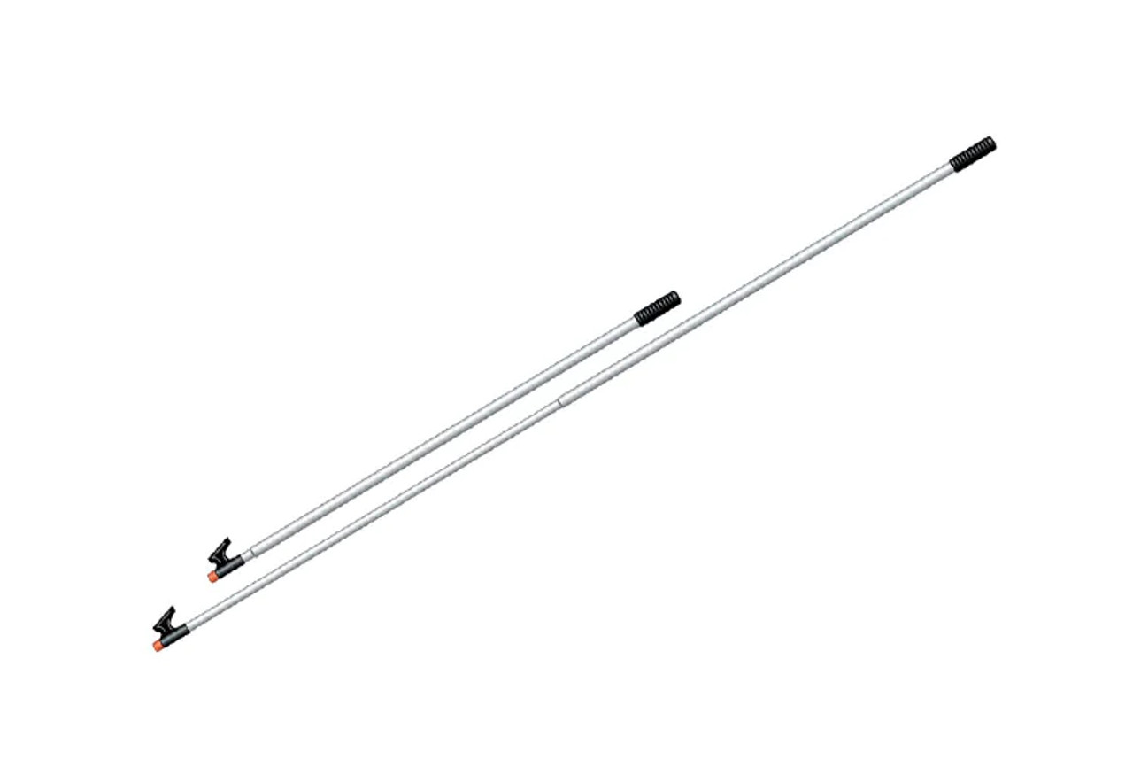DAVIS INSTRUMENTS  Telescoping 3-section Boat Hook, 38 in. to 8 ft. long (100 to 240 cm) - PN 4132 MALAYSIA, INDONESIA, SINGAPORE, THAILAND, VIETNAM, BRUNEI, PHILIPPINES, LAOS, CAMBODIA
