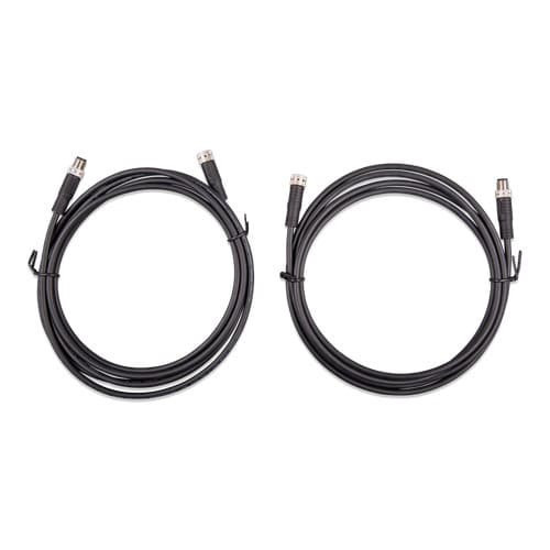 ASS030560300 Victron Energy  M8 circular connector Male/Female 3 pole cable 3m (bag of 2)