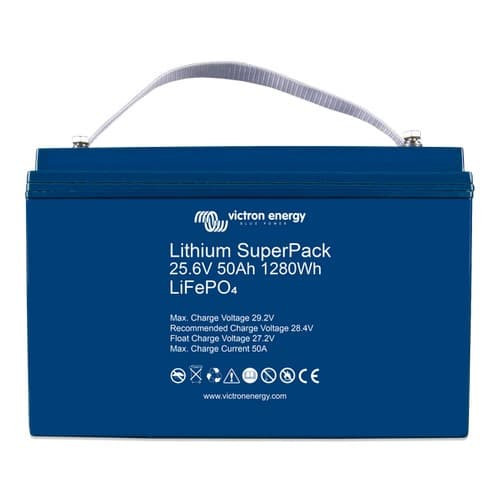 BAT524050705 Victron Energy Lithium SuperPack 25,6V/50Ah (M8)