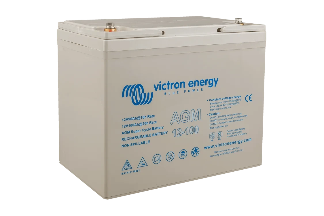BAT412110081 12V/100Ah AGM Super Cycle Batt. (M6) Victron Energy