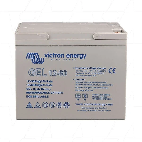 BAT412550104 12V/60Ah Gel Deep Cycle Batt. Victron Energy