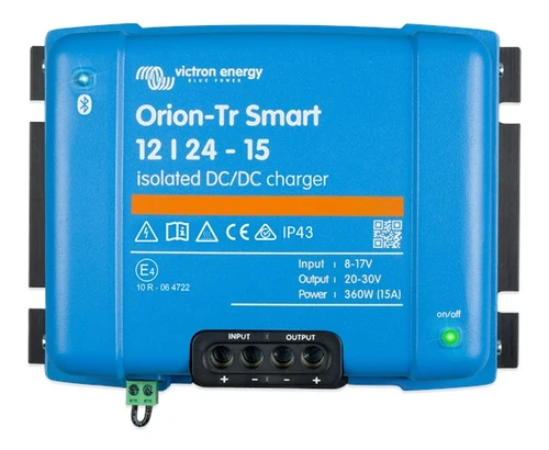 ORI122436120 Victron Energy Orion-Tr Smart 12/24-15A (360W) Isolated DC-DC charger