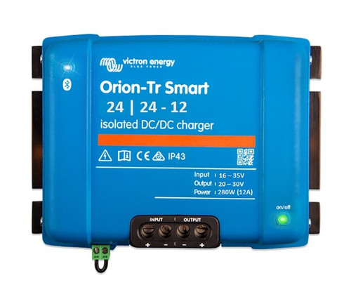 ORI242428120 Victron Energy Orion-Tr Smart 24/24-12A (280W) Isolated DC-DC charger