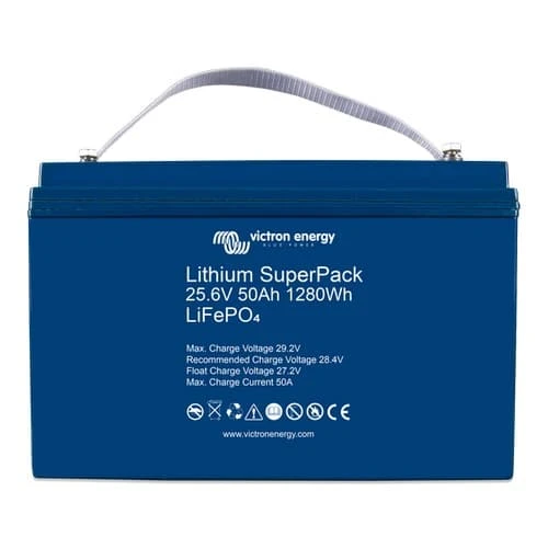 BAT524050705 Victron Energy Lithium SuperPack 25,6V/50Ah (M8)