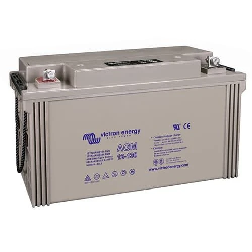 BAT412121084 Victron Energy 12V/130Ah AGM Deep Cycle Batt.