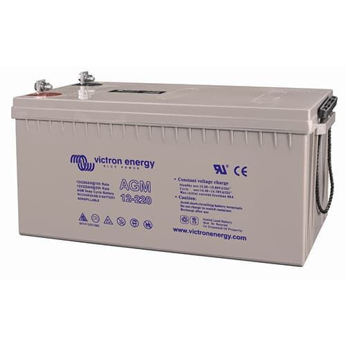 BAT412201084 Victron Energy 12V/220Ah AGM Deep Cycle Batt.