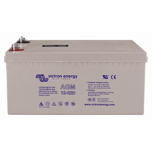 BAT412201085 Victron Energy 12V/220Ah AGM Deep Cycle Batt. (M8)