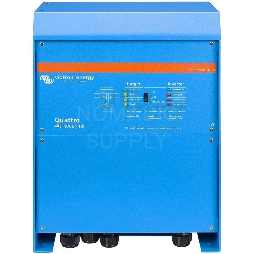 QUA485021100  Quattro 48/5000/70-100/100 120V 50/60Hz VE.Bus Victron Energy