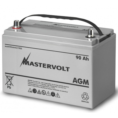 MASTERVOLT AGM 12/90 Group 31 Sealed Marine Battery PN 62000900