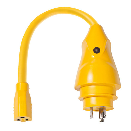 MARINCO EEL Pigtail Adapter, 50A 125/250V Male to 30A 125V Female PN P504-30 MALAYSIA INDONESIA VIETNAM SINGAPORE THAILAND Philippines