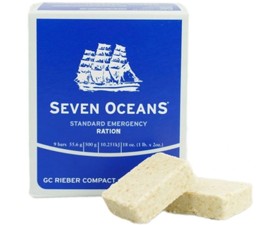 Seven Oceans Cibo Di Emergenza XXL – 24 Razioni Da 500g, 2500 Kcal L'una, Durata Ultra-Lunga Per Sopravvivenza