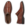 SLIP ON DRESS SHOE CAP TOE PEANUT 17659-23