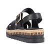 PLATFORM BS SANDAL BLACK V7951-00
