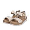 BS SANDAL VELCRO LOW WEDGE PORCELAIN D0Q52-60